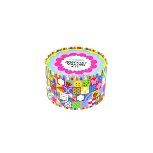 Emballage en tube de carton rond biodégradable et recyclable, design personnalisé, pour jeux de puzzle et jouets artisanaux pour enfants - Product Image 2