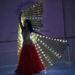 Escenario Fiesta de danza del vientre Espectáculo Capa Exótica Noticias Festival Ángel Led Isis Wings para adultos - Product Image 6