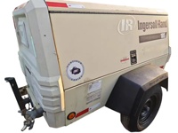 Compresseur d'air Ingersoll Rand 185, 185cfm, 8 bar, mini moteur ISUZU, compresseur d'air mobile diesel