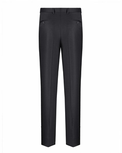 Abito Slim in Lana per Giovani Uomini, Chiusura Monopetto, Pantaloni con Zip, Stile Fronte Piatto - per Matrimoni, Occasioni Formali, Casual, Lavoro, Business - Product Image 4