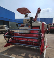 Moissonneuse-batteuse agricole à prix d'usine RG108 RG108AC RG108T 100-110HP pour l'Afrique