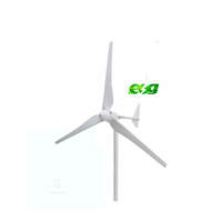 Turbine éolienne portable mini ESG à axe horizontal hors réseau, prix d'usine, 100W 200W 300W 500W