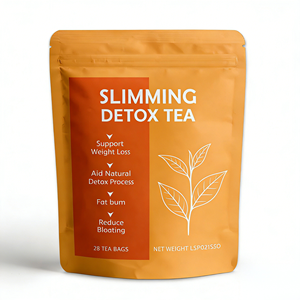 ชาสมุนไพรดีท็อกซ์ลดน้ำหนักสูตร OEM ผสมใบมะขามแขก เมล็ดขี้เหล็ก ใบบัวหลวง 28 ซอง ช่วยลดน้ำหนัก - Product Image 1