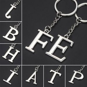 Llavero de Aleación con 26 Letras Inglesas, Colgante para Bolsa, Accesorios, Letras Mayúsculas, Números, Llavero, Pequeño Regalo Personalizable - Product Image 3
