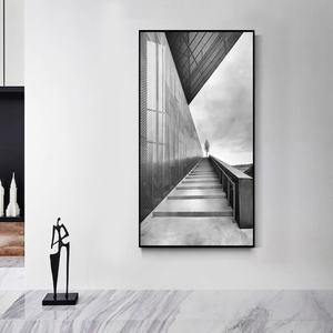 Pintura de Porcelana de Cristal 3D Moderna Personalizada al por Mayor de Fábrica, Pintura Decorativa para Sala de Estar, Arte de Pared LED - Product Image 2