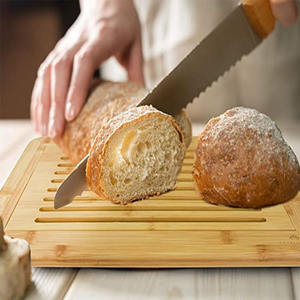 Plateaux décoratifs en gros d'usine plateau <span class=keywords><strong>de</strong></span> service en bambou anticorrosif assiettes à pain <span class=keywords><strong>de</strong></span> service domestiques - Product Image 6