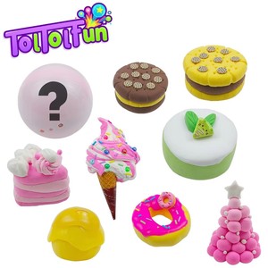 Kit de Pâte à Modeler Sensorielle DIY pour Donuts et Crèmes Glacées pour Enfants, Unisexe, Éducatif, Sûr, Non Toxique, Cadeau d'Anniversaire ou de Fête sur le Thème des Desserts - Product Image 6