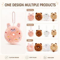 Produsen Gantungan Kunci Boneka Donat Custom Langsung dari Pabrik, OEM ODM untuk Merek Label Pribadi dan Pesanan Grosir