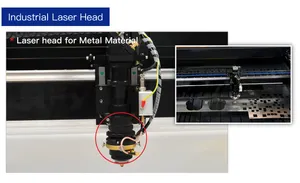 Fonland 1300mm * 900mm 300W Máquinas De Corte A Laser para Metal De Aço Não-Metal Máquina De Corte De Madeira A Laser com Controlador Ruida