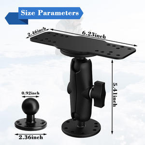 S108 360. Base Giratoria para Buscador de Peces, Soporte Universal para Barco, Ajustable con Bloqueo de Seguridad - Product Image 4