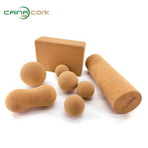 Pelota de Yoga de Corcho para Masaje al por Mayor, Ecológica y con Logotipo Personalizado, de Alta Densidad y Corcho Natural - Product Image 3