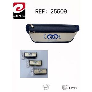 Mnj Cool Pencil Case Navy Blue With Zipper Closure 1 Pc - Product Image 3