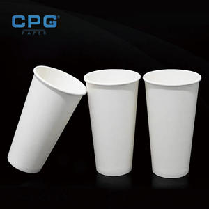Bulk OEM Custom BPA Free Double Wall <b>Paper</b> Cups 12oz 16oz Compostable Coffee <b>Paper</b> Cups Heat Resistant - Product Image 1