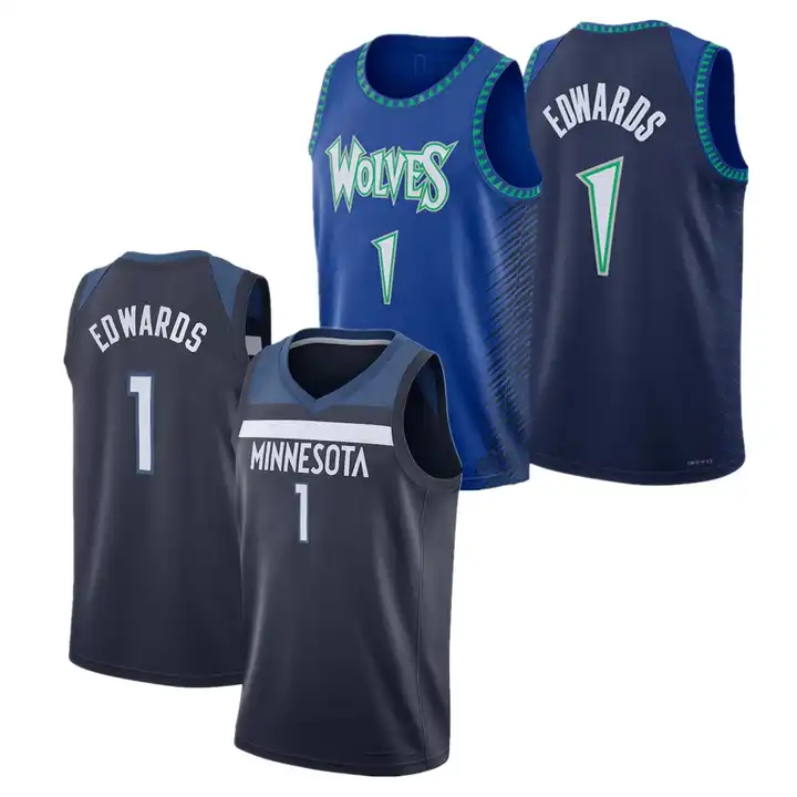 Anthony Edwards Minnesota Timberwolves Throwback Jersey – Jerseys and  Sneakers