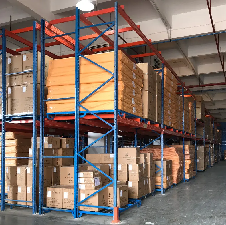 Heavy Load Heavy Duty Warehouse Storage Pallet Rack Shelf Customized double deep Pallet Racking Industrial Heavy Loading Shelf