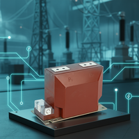 Transformador de Potencial de Corriente de Bobina Toroidal Monofásico para Red de Alta Tensión, Entrada de 10 KV/0.66 V 50Hz, para Tareas de Medición y Protección