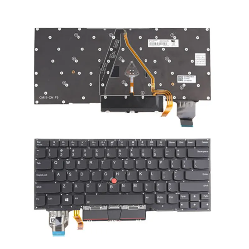 New FOR Lenovo Thinkpad X1 Carbon 7th Gen 2019 20QD 20QE 20R1 Keyboard US Backlit