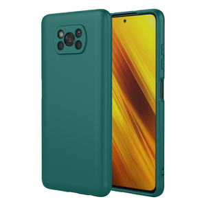 Fastการจัดส่งซิลิโคนเหลวที่มีสีสันกันกระแทกซิลิโคนปกหลังสําหรับXiaomi Poco X3 NFC/X3 Pro - Product Image 5