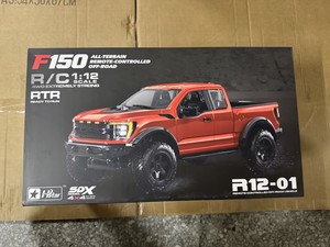 Nouveauté : F-150 R12-01Q Raptor RTR avec transmission métallique et éclairage LED, échelle 1/12, camion RC 4x4 tout-terrain à deux vitesses - Product Image 5
