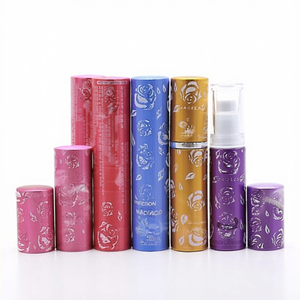 Customized 5ml 10ml <b>Aluminum</b> Travel Perfume <b>Bottle</b> Portable Rose Design Metal <b>Bottle</b> With Pump Sprayer Seal - Product Image 2
