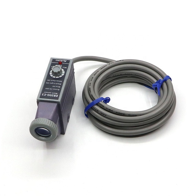 Print Mark Contrast Sensor EB20G-C3 KS-C2R Mark Color Sensor Label Manufacturing