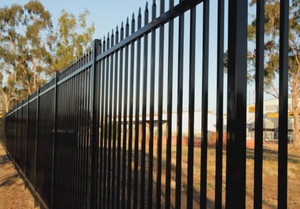 Panneaux de clôture en métal forgé bon marché, clôture de sécurité en acier pour les maisons - Product Image 4