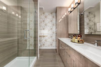 Meuble-lavabo CANA moderne et minimaliste, écologique, avec garantie de 3 ans, pour hôtel, appartement, villa