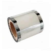 Film d'étanchéité pour gobelets en PP, taille et impression personnalisées, résistant à la chaleur, pour gobelets en plastique PP 90 mm, 95 mm, 98 mm, 120 mm