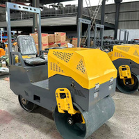 Compacteur routier vibrant autopropulsé compact TT-850-B à haut rendement hydraulique