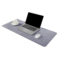 Tapis de protection de bureau en feutre recyclable extra large pour ordinateur portable et clavier, vente en gros