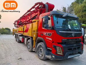 Bomba de Concreto Diésel Sany Usada 2020 Montada en Camión con Pluma de 62M y Componentes Clave, Productividad de 180m/h - Product Image 4