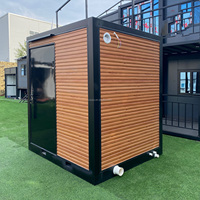 Toilettes portables préfabriquées en structure acier à prix abordable pour parcs, zones touristiques, usage commercial, VIP, étanches, durables, installation rapide