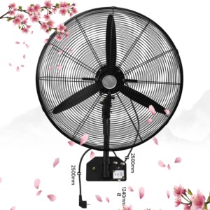 Ventilador Industrial Gigante <span class=keywords><strong>de</strong></span> <span class=keywords><strong>Pared</strong></span> <span class=keywords><strong>de</strong></span> 18'', 20'', 24'', 26'', 30'' con Cuerda <span class=keywords><strong>de</strong></span> Arranque para Granja, Almacén, Taller, Restaurante - Product Image 1