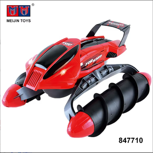2.4G 8 Channel 4WD Toys <strong>Rc</strong> Amphibious <strong>tank</strong> with Lights - Product Image 4