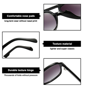 Gd2941 Men Women Classic 70s Oversized Polarized Sunglasses square Vintage Yellow Lens Sun Glasses - Product Image 4