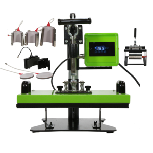 8 trong 1 Máy ép nhiệt đặt cốc tấm Mũ mũ áo thun chất lượng cao hơn 38x38cm máy ép truyền nhiệt - Product Image 2