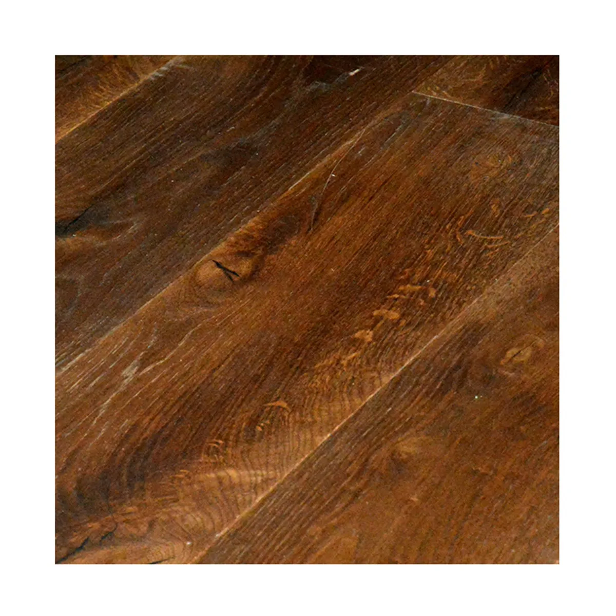Panel de suelo de madera personalizado suelo de madera de roble suelo de madera con lengüeta y ranura de 3 capas