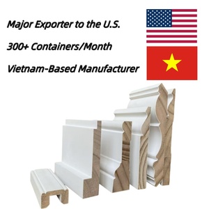 Primed Finger-Joint thông Gỗ ván chân tường khuôn - Product Image 4