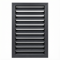 Grille d'aération en aluminium sur mesure pour systèmes HVAC et d'évacuation