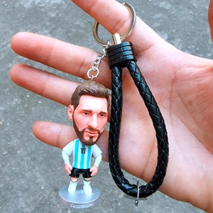 Anime Figure 3D Cartoon Pendant Accessories <b>Cute</b> Soccer Figures Keychain in Silicone Wholesale <b>Keyring</b> Rubber Keychain - Product Image 6