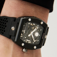 Montre mécanique automatique chronographe de luxe pour homme, boîtier en céramique 44 mm, haute qualité, personnalisable, très vendue