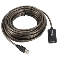 Taipuxi 5 m 10 m 15 m 20 m langes Usb 2.0 A männliche zu a weibliche Erweiterung aktiver Wiederholkabel Usb-Verlängerungskabel mit Verstärker-Chip