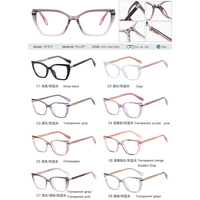 Monture de lunettes pour femmes MS 81571 certifiée CE, verres correcteurs, anti-lumière bleue, optiques, colorées, élégantes