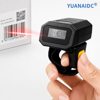 Escáner de Códigos QR Portátil YUANAIDC, Lector de Códigos de Barras Inalámbrico 1D 2D, Escáner USB con Cable 2.4G para Inventario de Almacén