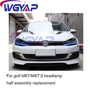 WGYAP faros halógenos y xenón para Volkswagen <span class=keywords><strong>Golf</strong></span> 7 nueva actualización de iluminación para <span class=keywords><strong>Golf</strong></span> <span class=keywords><strong>4</strong></span> OEM 5GM941060 5GM941059 - Product Image 4