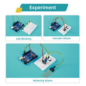 طقم تشغيل لعبة برمجة ذاتية الصنع كاملة للتعليم الجذعية هواية وحدة الدائرة الإلكترونية مجموعة للمبتدئين لاردوينو أونو R3 - Product Image 4
