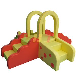 Équipement de jeu combiné toboggan et escalier pour enfants Libit, jouet d'entraînement miniature en fibre de verre personnalisé pour maternelle - Product Image 5