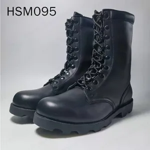 WCY-Botas de combate Altama de cuero para entrenamiento al aire libre, botas tácticas con suela de goma antideslizante, buena calidad, HSM095