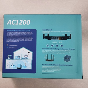 Ac1200 không dây Dual Band <span class=keywords><strong>Router</strong></span> điểm truy cập 4 ANTEN 5 * RJ45 Archer C5 rộng bảo hiểm Tiếng Anh firmware TPLink cz5 Wifi <span class=keywords><strong>Router</strong></span> - Product Image 4