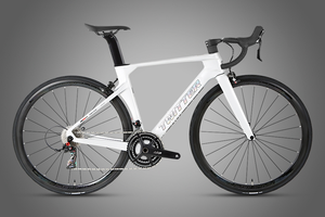 จักรยานเสือหมอบ SHIMANO 105 R7000 22 สปีด น้ำหนักเบาพิเศษ 8.7 กก. คาร์บอน 700C ระบบเบรกแบบริมเบรก โครงแอโร่ สำหรับผู้ใหญ่ ใช้สำหรับแข่งขัน ขี่ประจำวัน และออกกำลังกาย - Product Image 2
